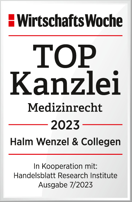 TOP KANZLEI 2023 Medizinrecht